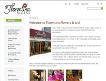 Tablet Screenshot of florentina-blumen.at
